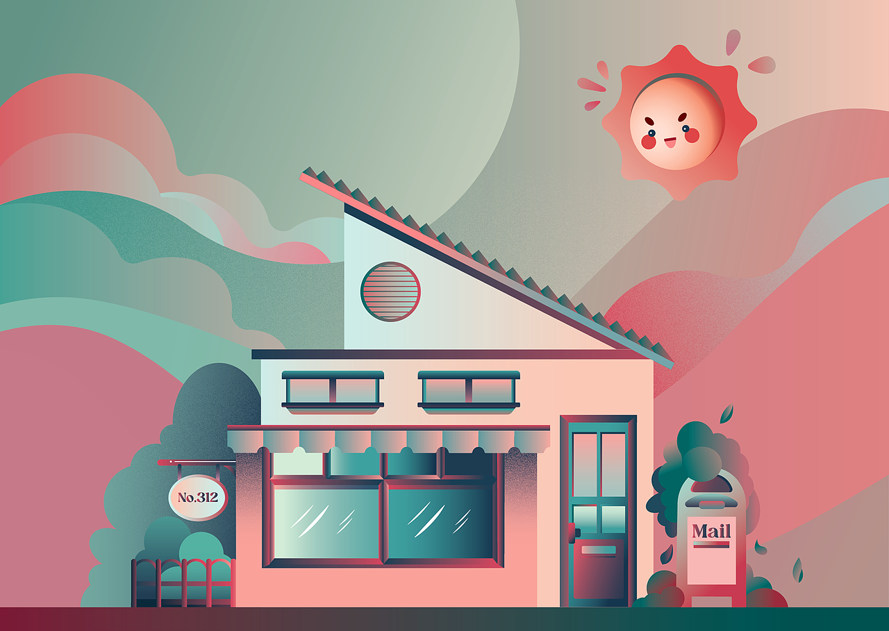 矢量风景插画（图ZMzU1Nzg4NjU2） - 商业插画 - 站酷设计师MilkteaGhost原创素材 - 站酷ZCOOL