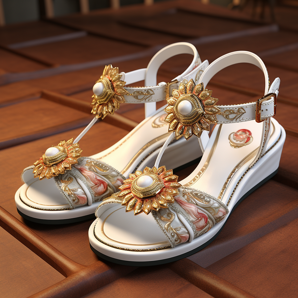 新款少女夏季凉鞋 |设计与摄影|