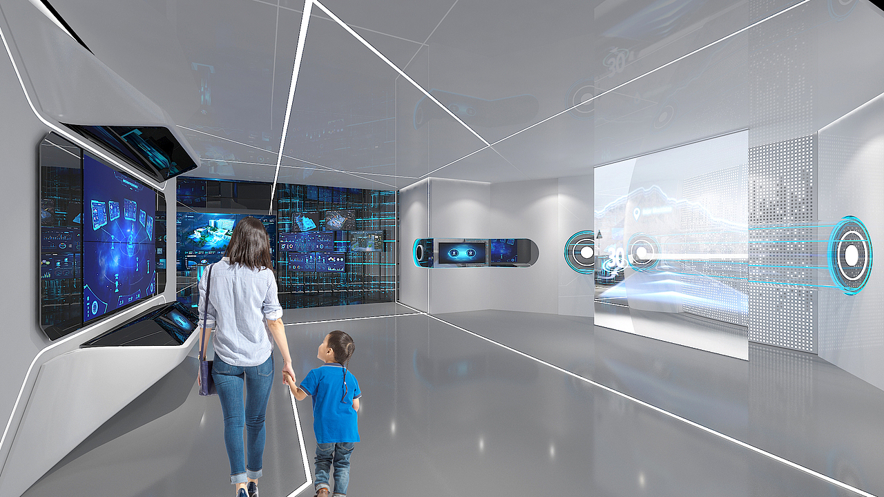 浙数文化企业展厅