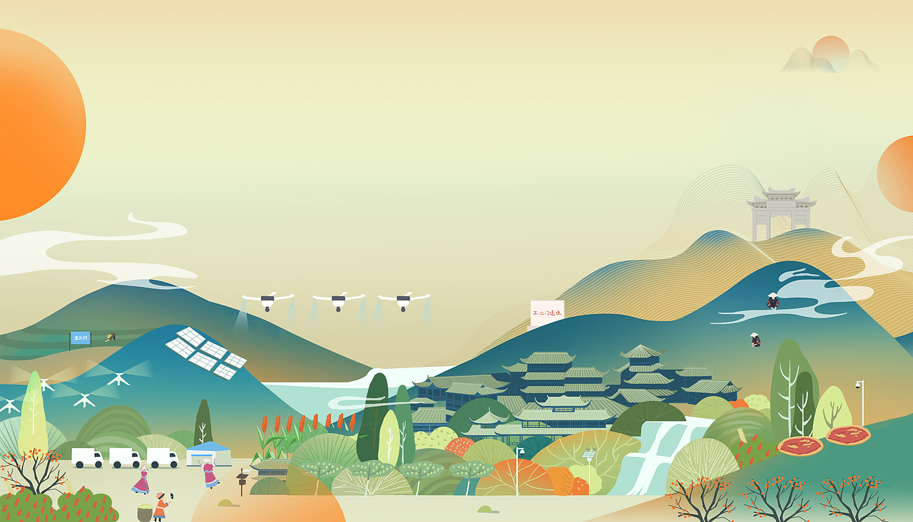 【阿里巴巴】2022热土计划线下插画项目整理