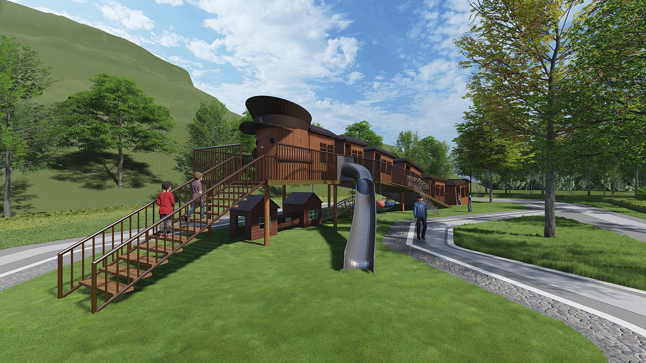 黄石国家矿山公园——铁江山悠乐谷