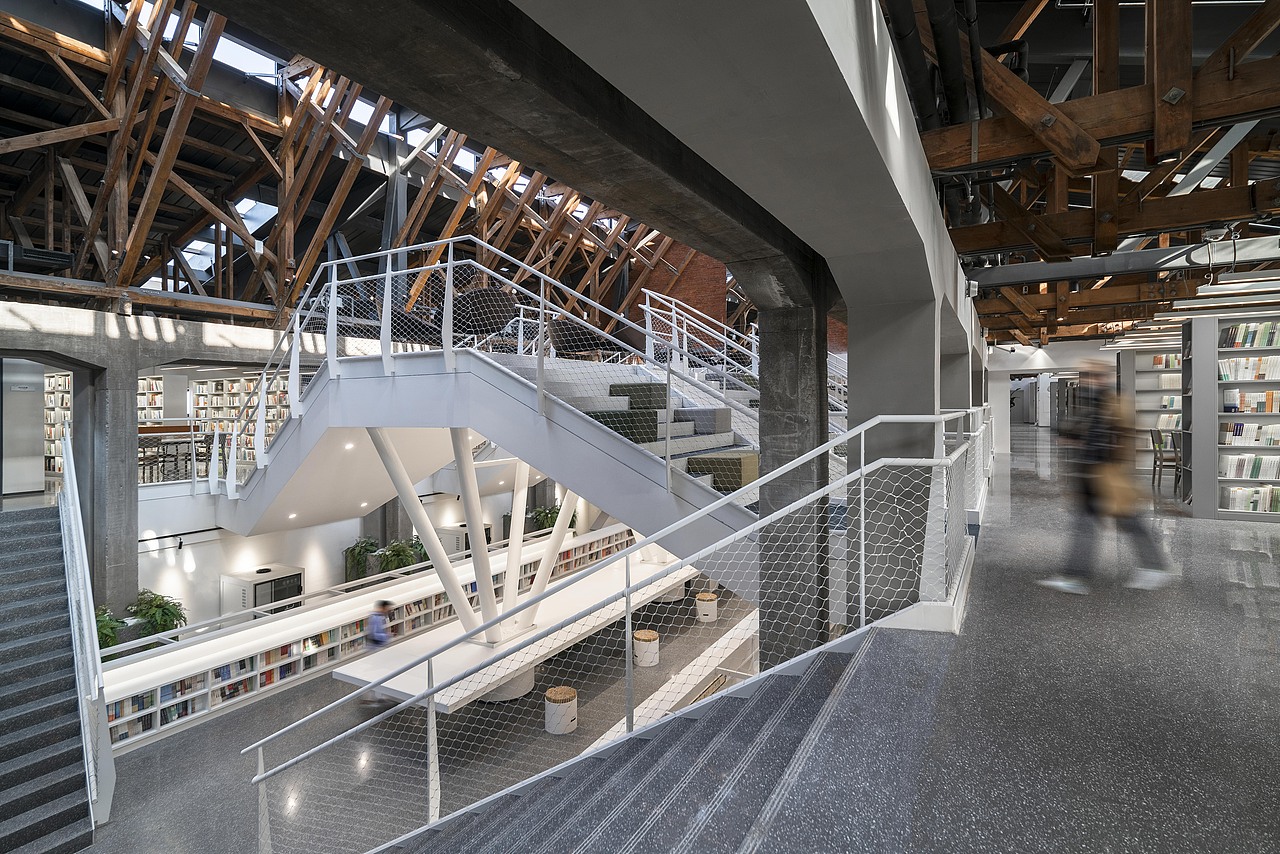 沈阳东贸库图书馆（图ZMzA0MDkxMDEy） - 环境/建筑摄影 - 站酷设计师UKStudio建筑摄影原创素材 - 站酷ZCOOL