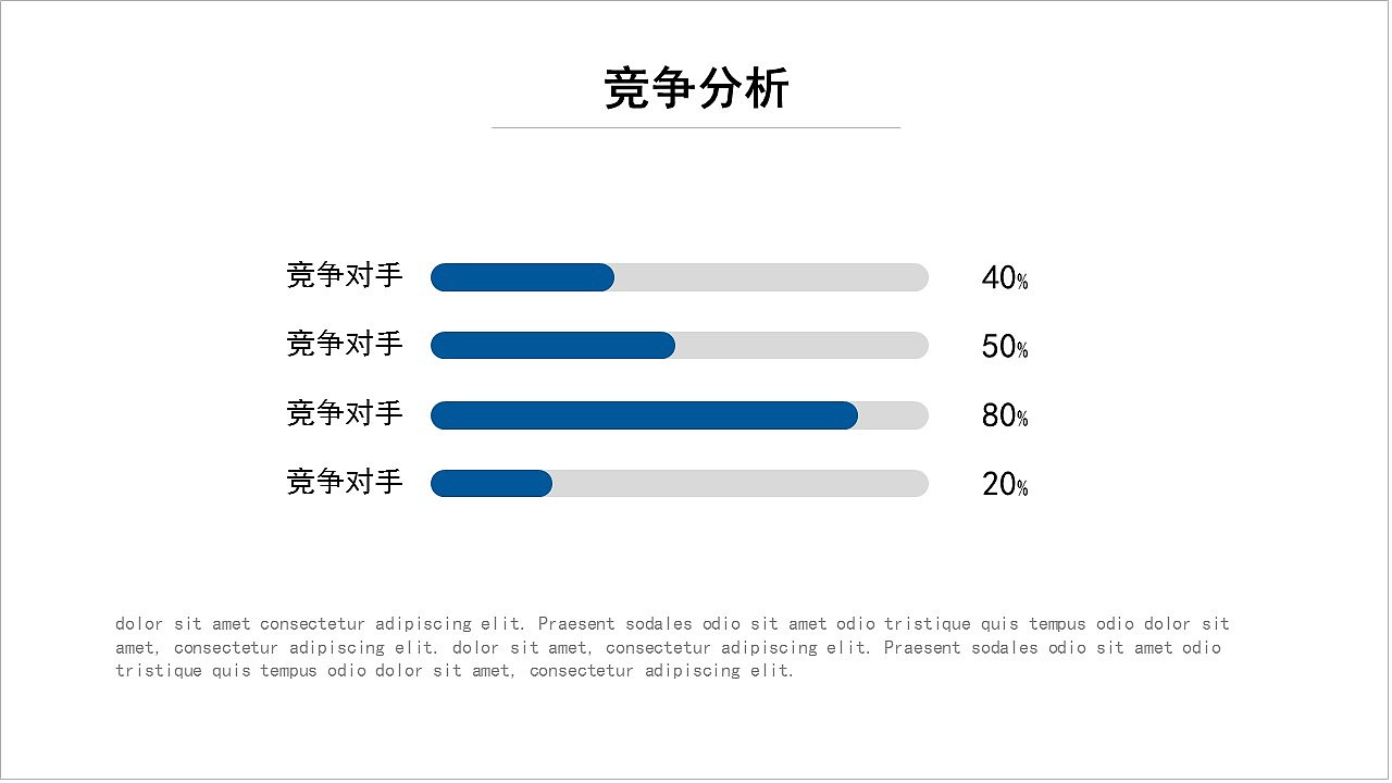 商务蓝色大气商业项目融资合作发展计划书PPT模板