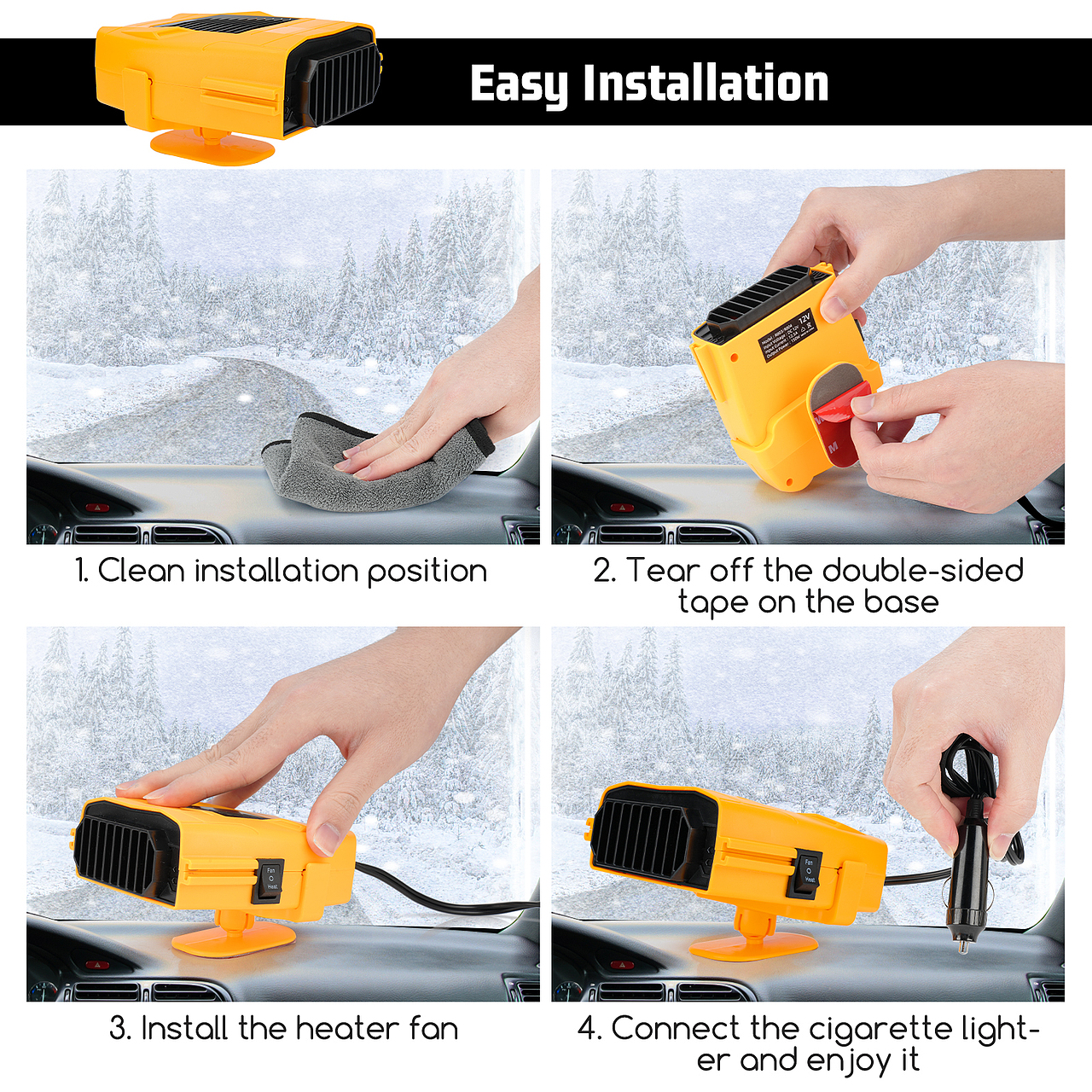 亚马逊-车载暖风机