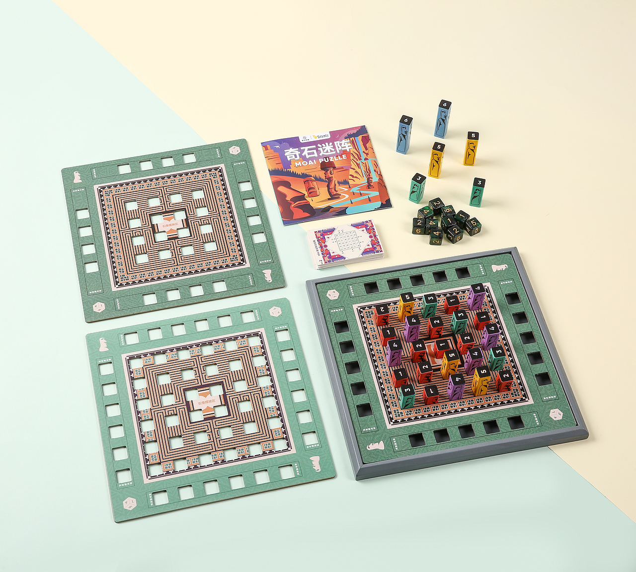 【奇石迷阵】立体数独益智桌游玩具（图ZMzEwNDAwNzQ4） - 玩具 - 站酷设计师李七寸原创素材 - 站酷ZCOOL