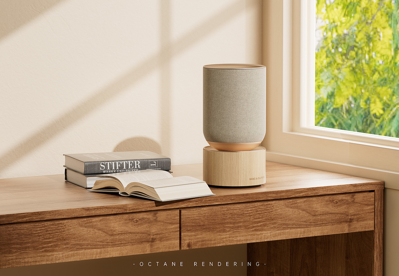 《一组B&O Beosound Balance渲染》octane render