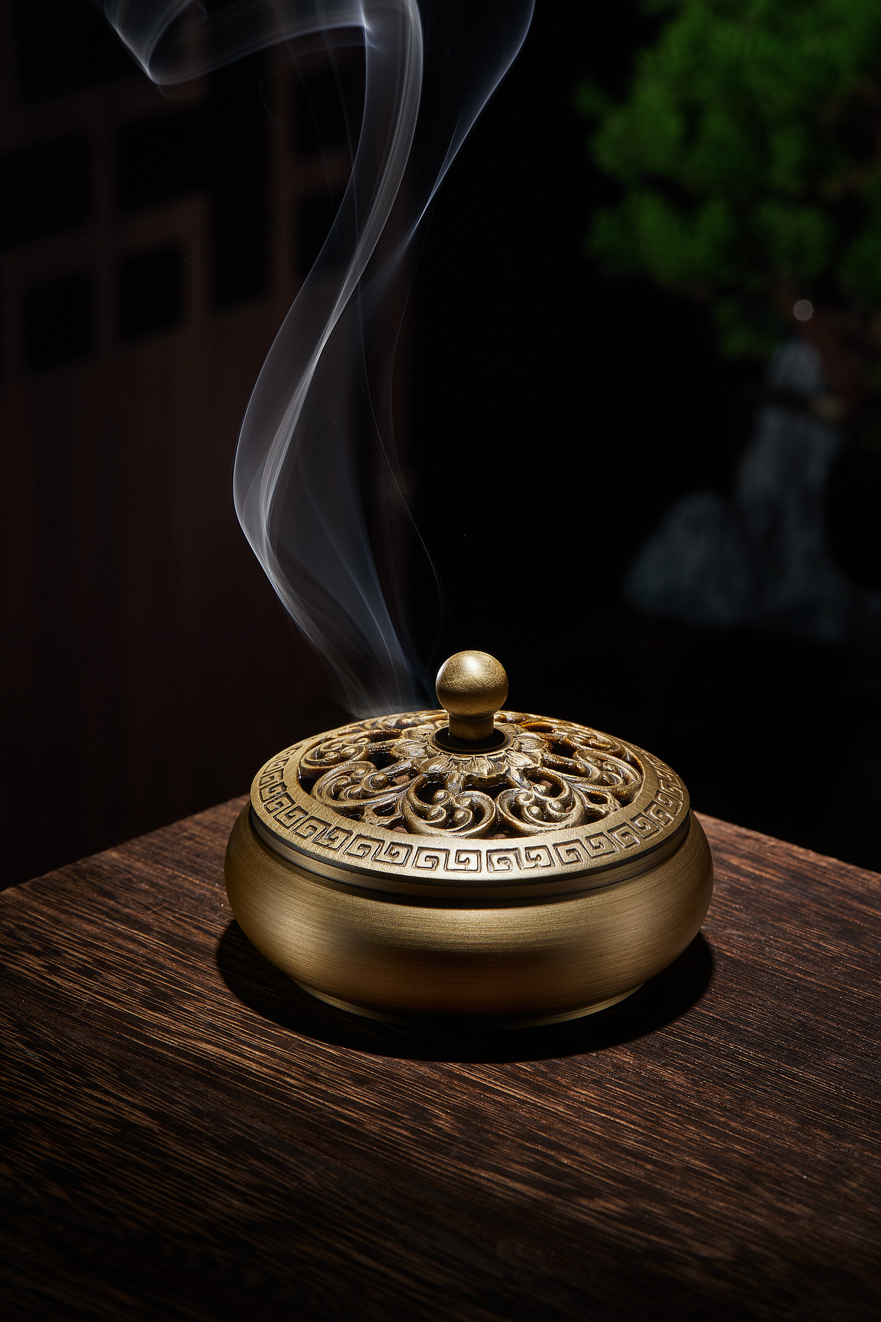 古风香炉电商产品静物拍摄