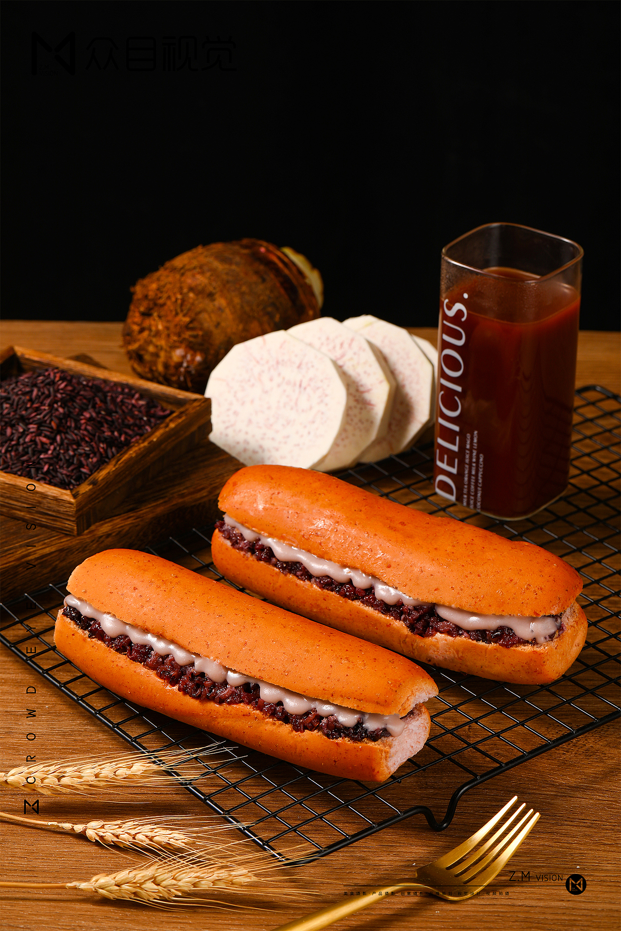 紫米面包 吐司 | 美食摄影 x 众目视觉 |（图ZMzUwOTMwNzg4） - 美食摄影 - 站酷设计师L君杳原创素材 - 站酷ZCOOL