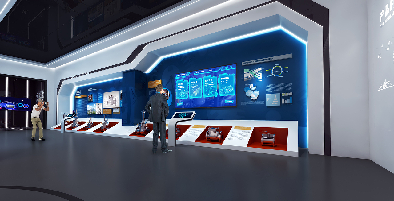 江苏神通阀门企业展厅（图ZMzEwODk2NTU2） - 展陈设计 - 站酷设计师安DESIGN1989原创素材 - 站酷ZCOOL
