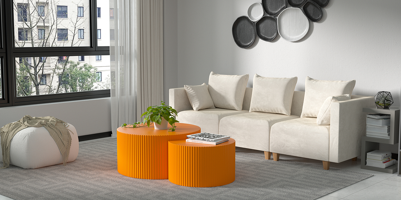 AMZ|室内沙发套凳（图ZMzQxNDg1Njcy） - 场景 - 站酷设计师小菊花样多原创素材 - 站酷ZCOOL