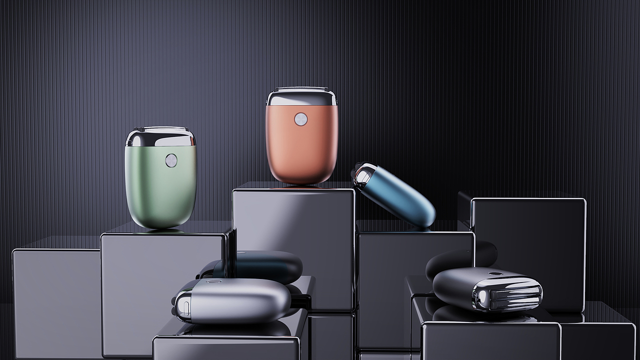 HANDY 便携式往复剃须刀（图ZMzA1MzI3Mjg0） - 电子产品 - 站酷设计师百分之五设计原创素材 - 站酷ZCOOL