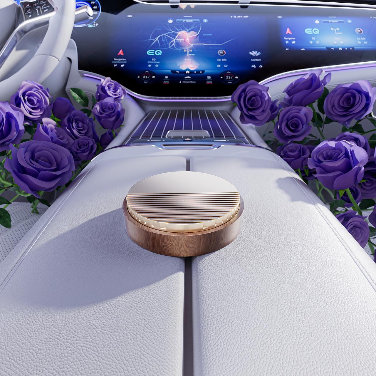 香薰场景设计渲染