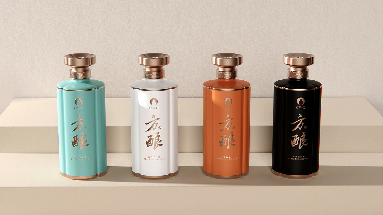 方酿白酒产品系列包装合集（图ZMzU5MzU5ODk2） - 包装 - 站酷设计师Lockless原创素材 - 站酷ZCOOL