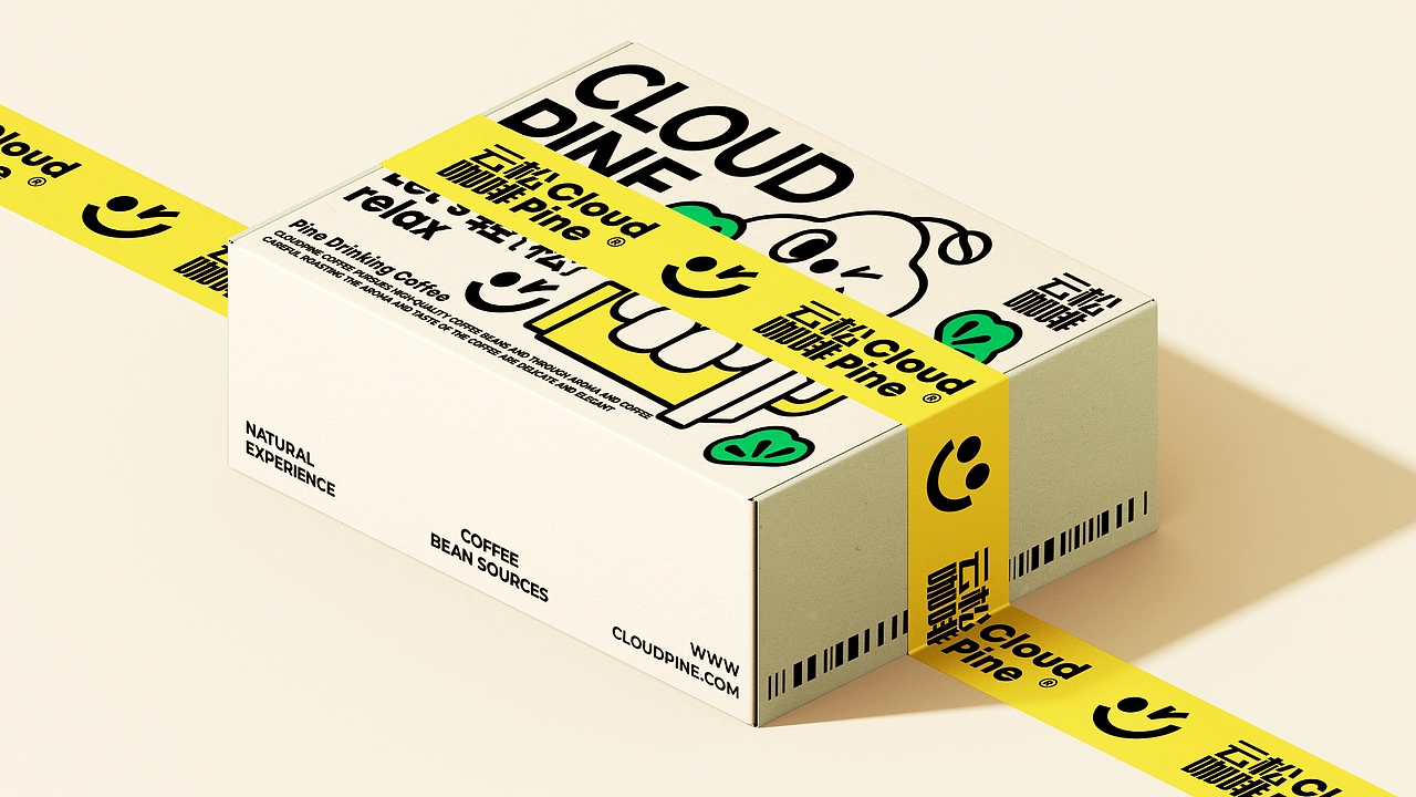 CloudPine Coffee品牌设计 | 咖啡品牌包装设计