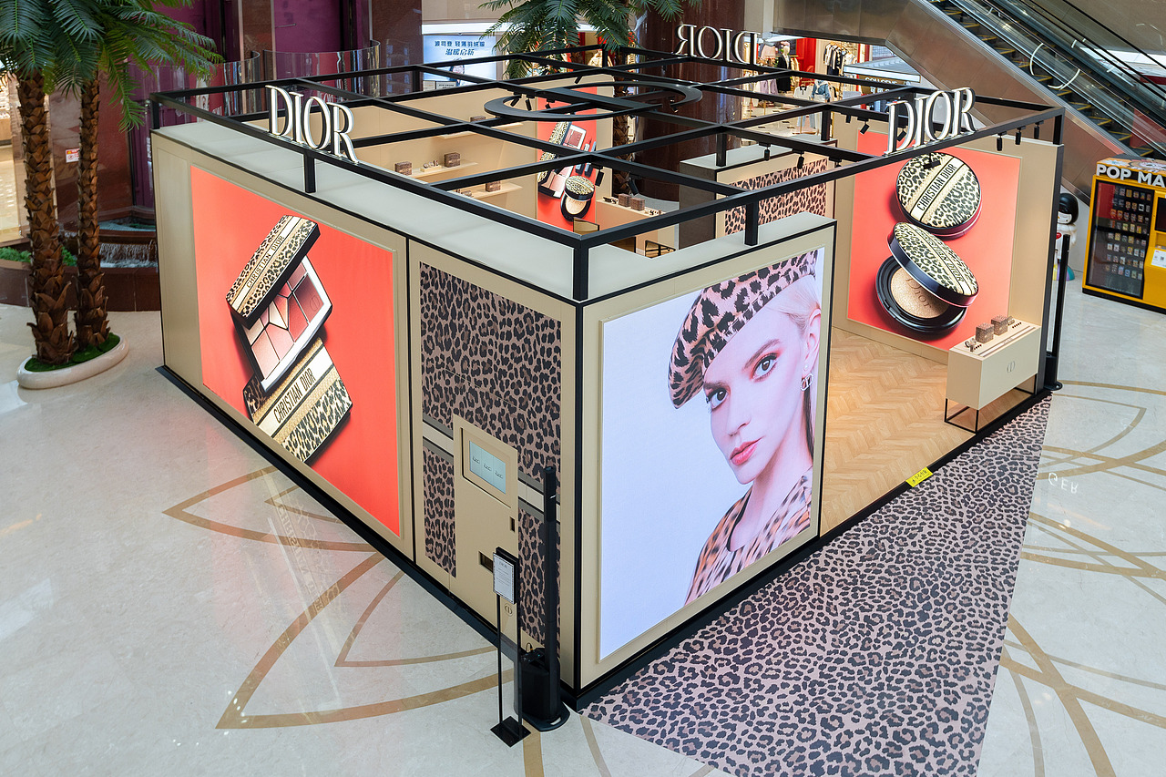 DIOR化妆品-活动展台拍摄