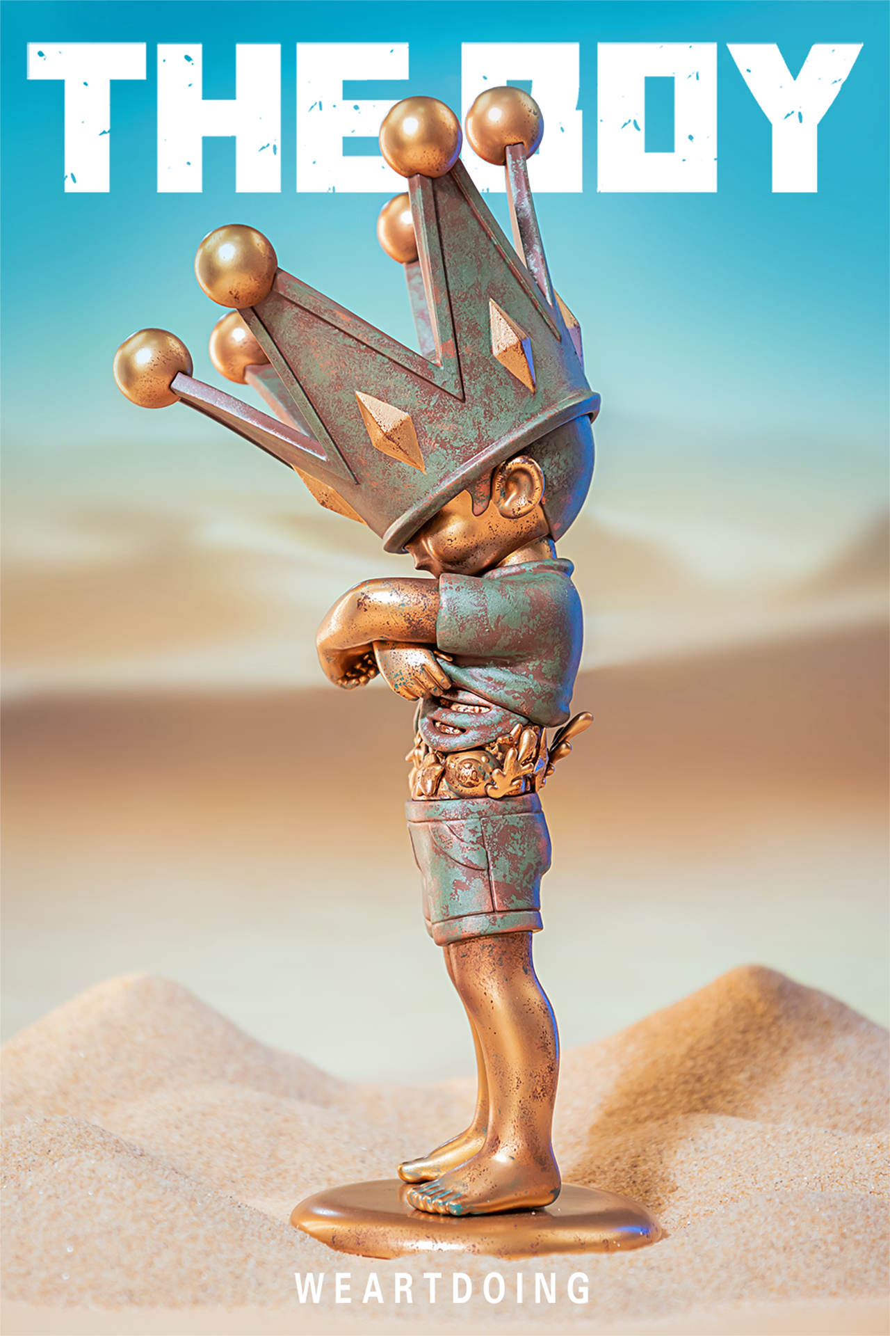 The Boy幻童雕像系列|在宇宙中寻找存在的意义（图ZMzQxMzQ5ODMy） - 玩具 - 站酷设计师WeArtDoing原创素材 - 站酷ZCOOL