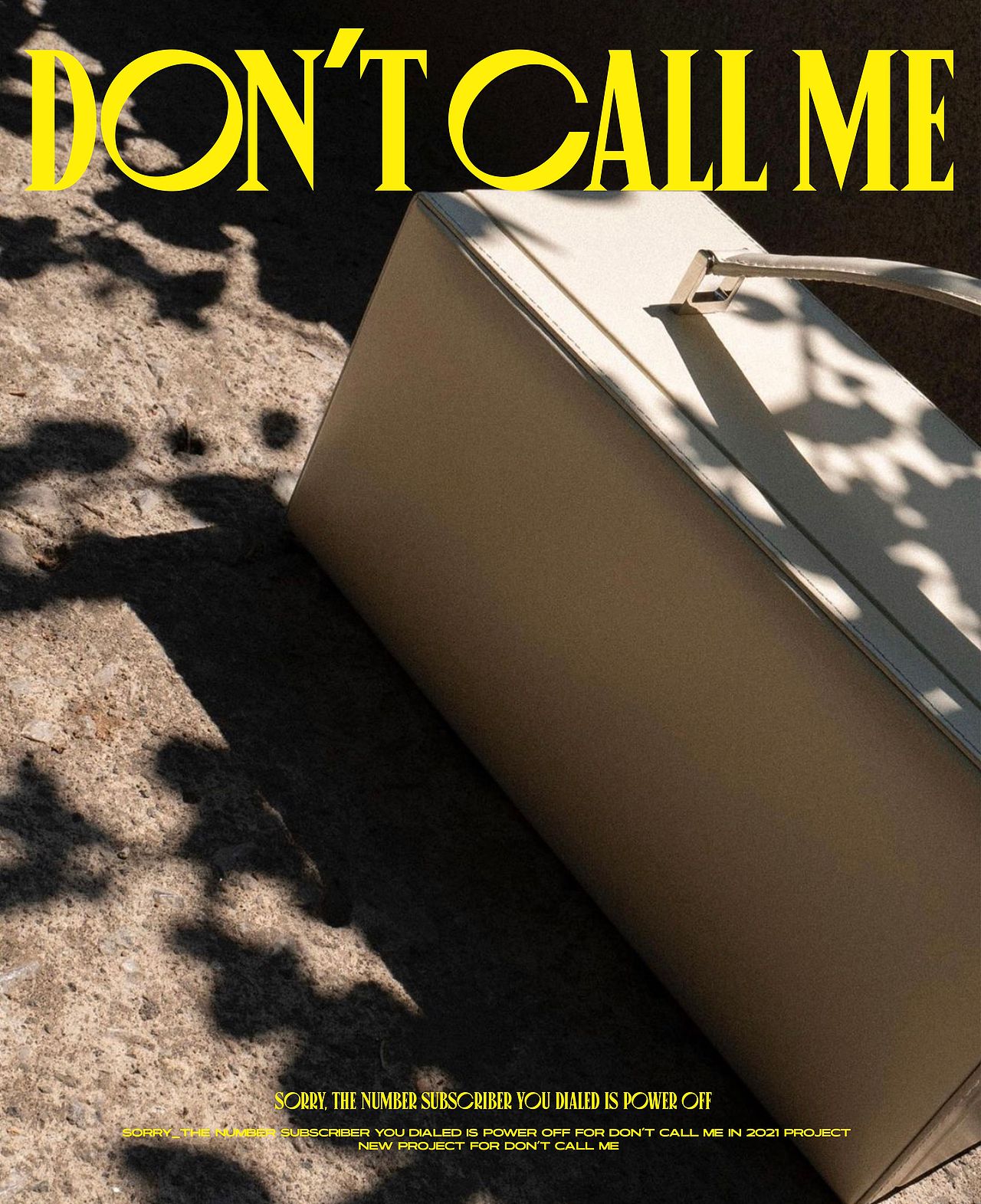 《 Don't Call Me 》專輯設(shè)計(jì)（圖ZMzM4ODM3MTQ0） - 海報(bào) - 站酷設(shè)計(jì)師VIVIENNEBABE原創(chuàng)素材 - 站酷ZCOOL