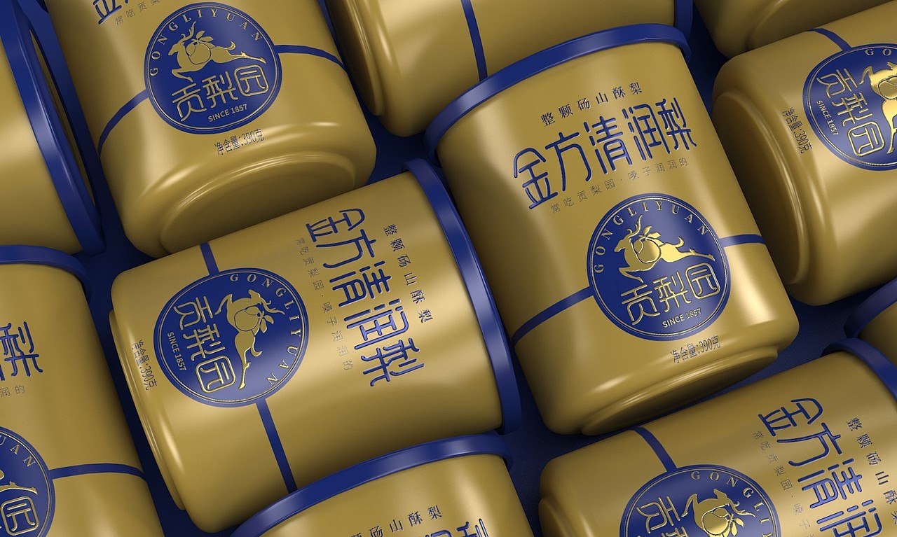 贡梨园金方清润梨 ——徐桂亮品牌设计!