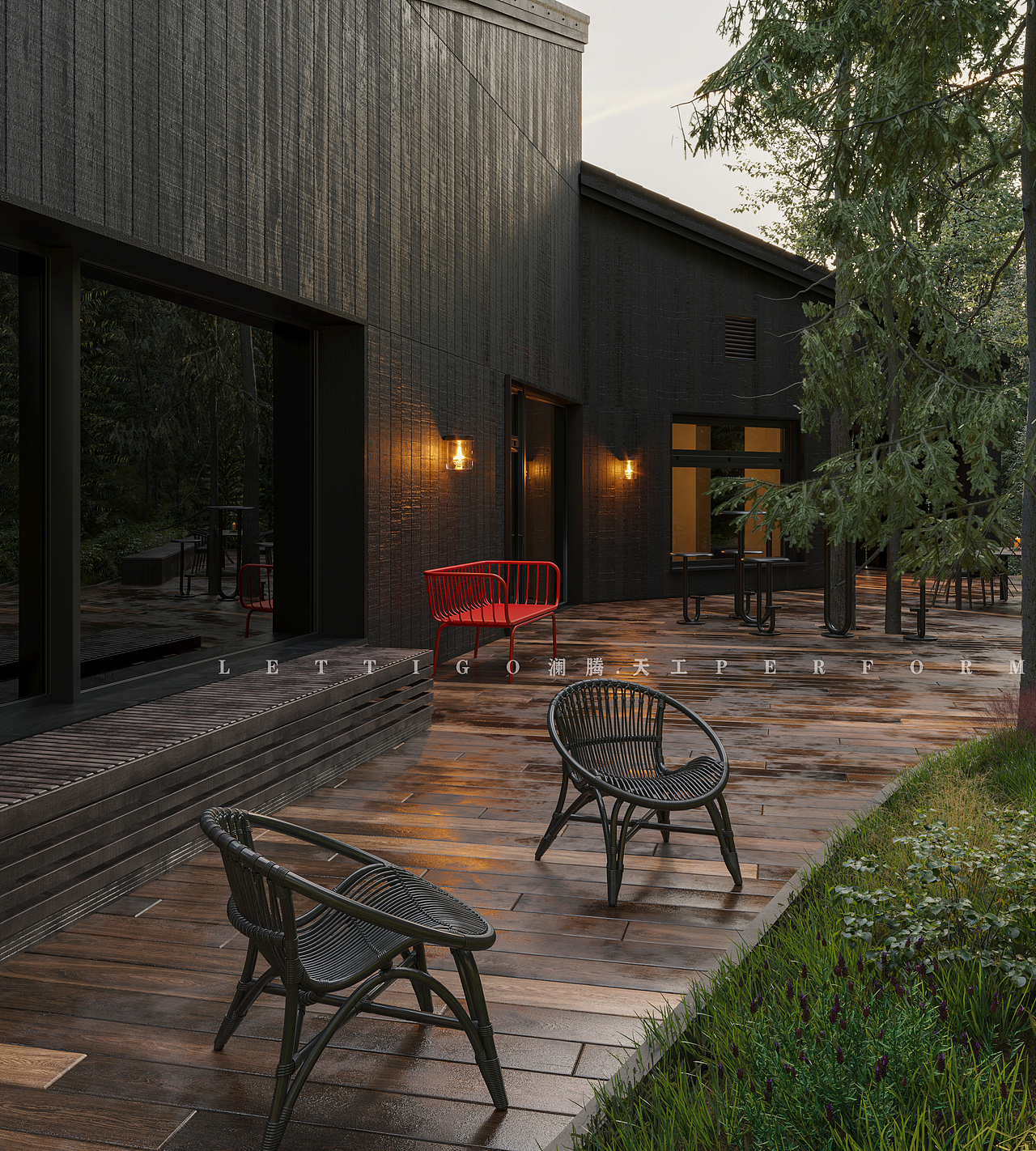 建筑/外立面效果图案例（图ZMzQ0ODA2NzMy） - 建筑设计 - 站酷设计师澜腾天工W原创素材 - 站酷ZCOOL