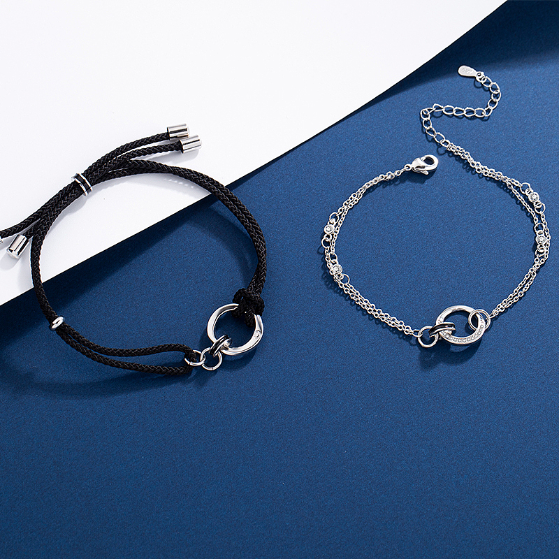 莫比乌斯情侣手链