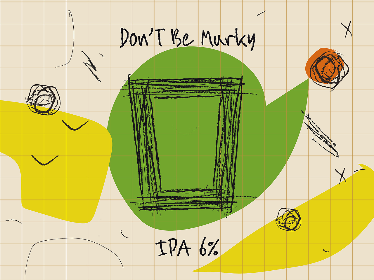 HOPSCRAFT 耍浑 浑浊IPA 精酿啤酒包装（图ZMzUyNzQxNzA0） - 包装 - 站酷设计师pigeonstudio原创素材 - 站酷ZCOOL