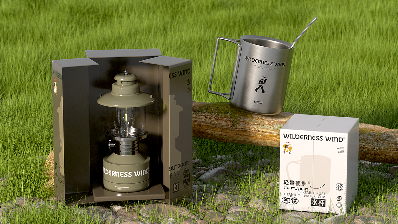 【旷野之风】户外品牌设计/露营/vi/包装（图ZMzE0ODg4MDQ4） - 品牌 - 站酷设计师BUFF品牌设计原创素材 - 站酷ZCOOL