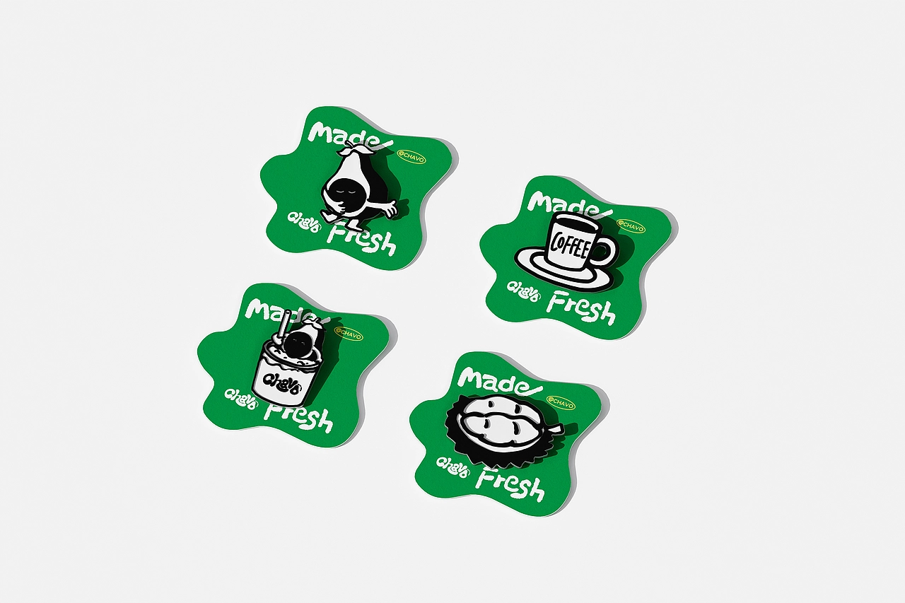 新加坡果茶Chavo品牌设计｜Made Fresh！