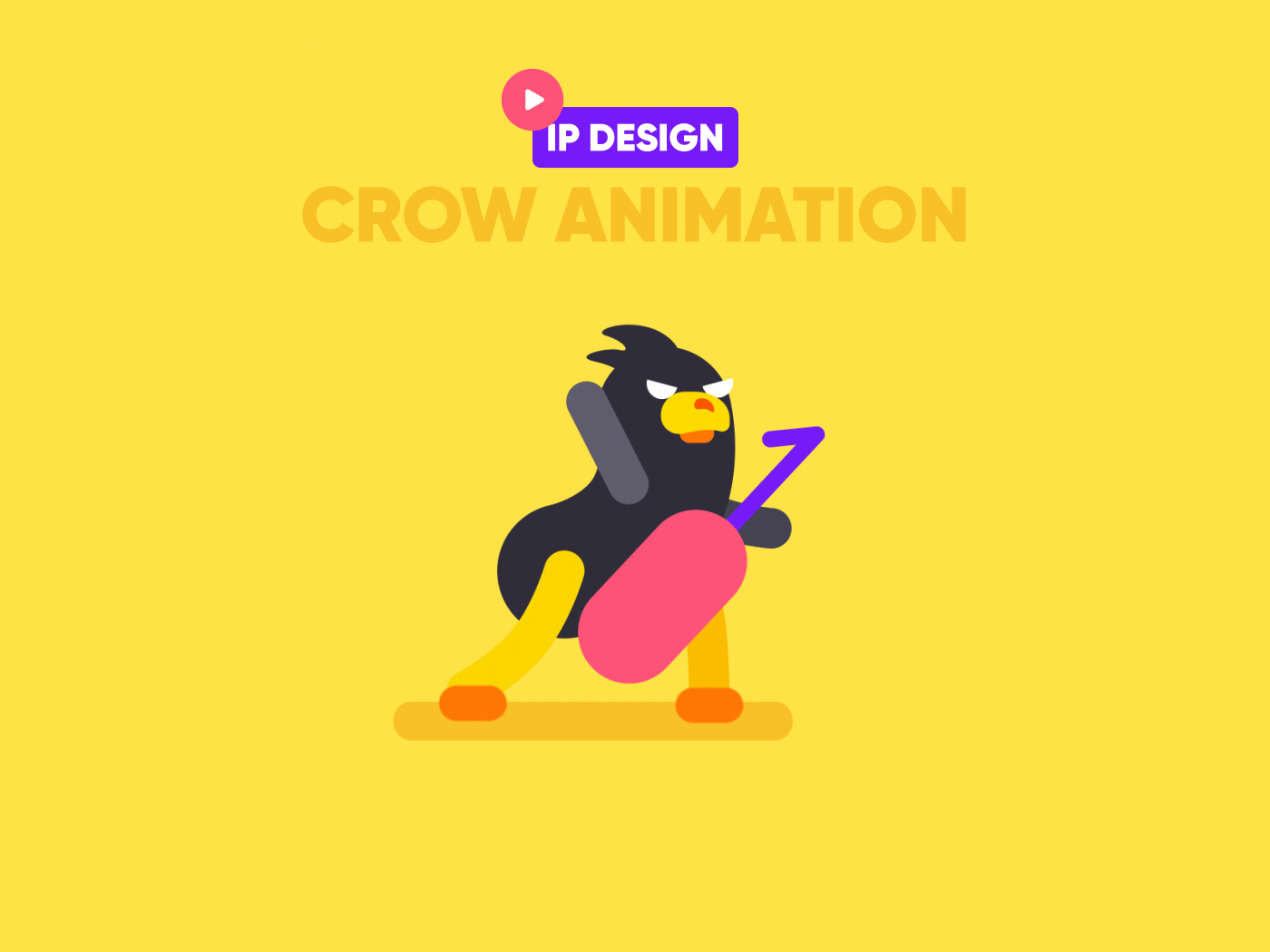Crow Animation-乌鸦IP（图ZMzE0NzA1MzAw） - 动效设计 - 站酷设计师乌鸦CrowVision原创素材 - 站酷ZCOOL