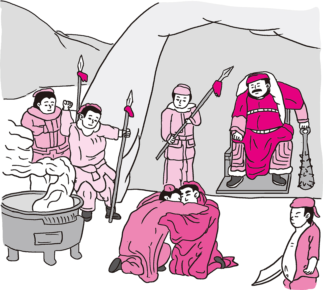 小学德育教材双色插画1（图ZMzM5MjQ5NjA0） - 儿童插画 - 站酷设计师ZPOOG原创素材 - 站酷ZCOOL