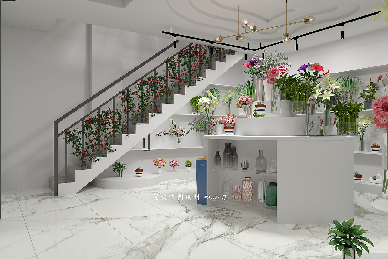 奶茶店设计，网红风格！（图ZMzQ2MTYzNjA4） - 商业空间设计 - 站酷设计师小小萌啊原创素材 - 站酷ZCOOL