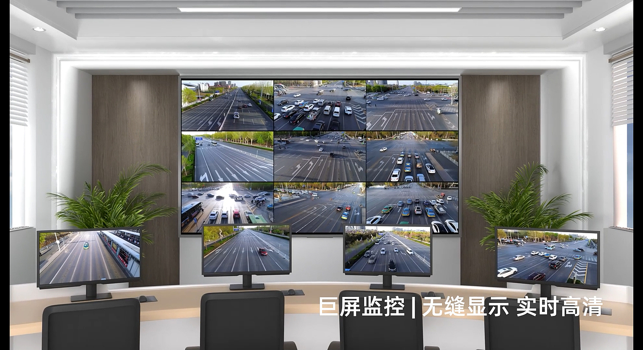 某品牌98吋会议大屏动画