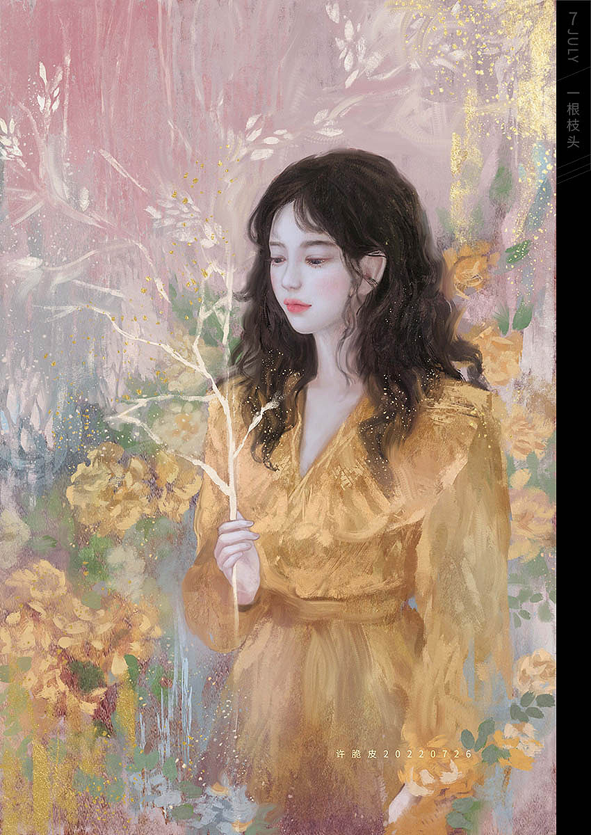 2022年插画合集（图ZMzI3MDI1MjAw） - 艺术插画 - 站酷设计师许脆皮原创素材 - 站酷ZCOOL