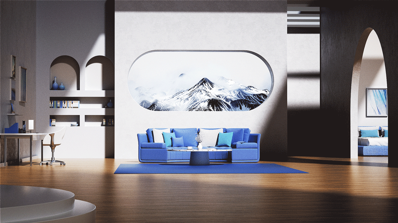 Furniture | 家具空间动画（图ZMzIzMzE3MDUy） - 动画/影视 - 站酷设计师LV阿布原创素材 - 站酷ZCOOL