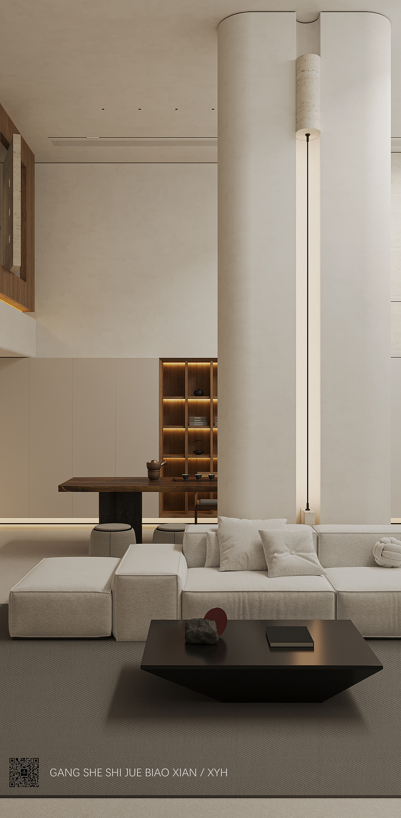 冈舍效果图表现-2024.3.11（图ZMzY1NjE0ODc2） - 家装设计 - 站酷设计师冈舍表现一小豪原创素材 - 站酷ZCOOL