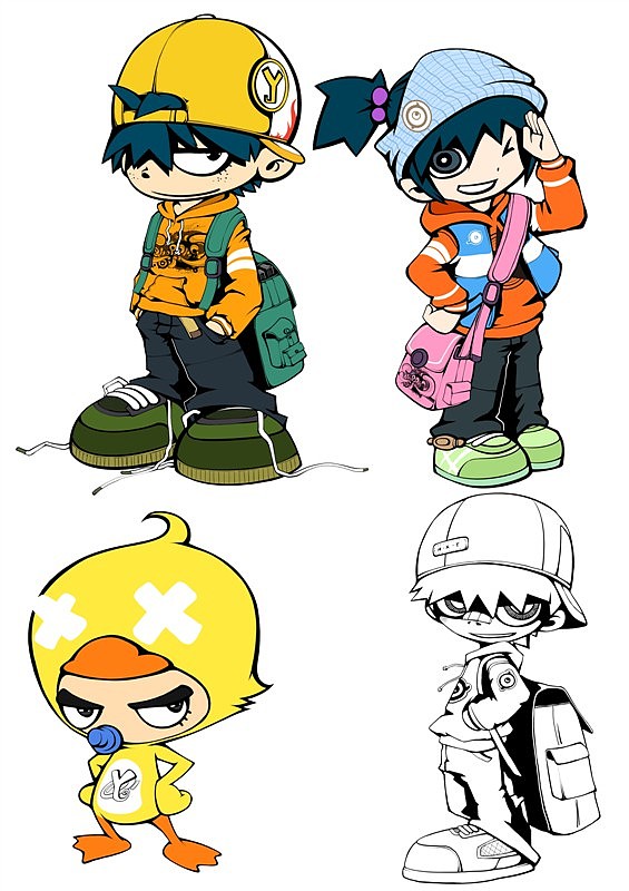 一些工作时画的东西