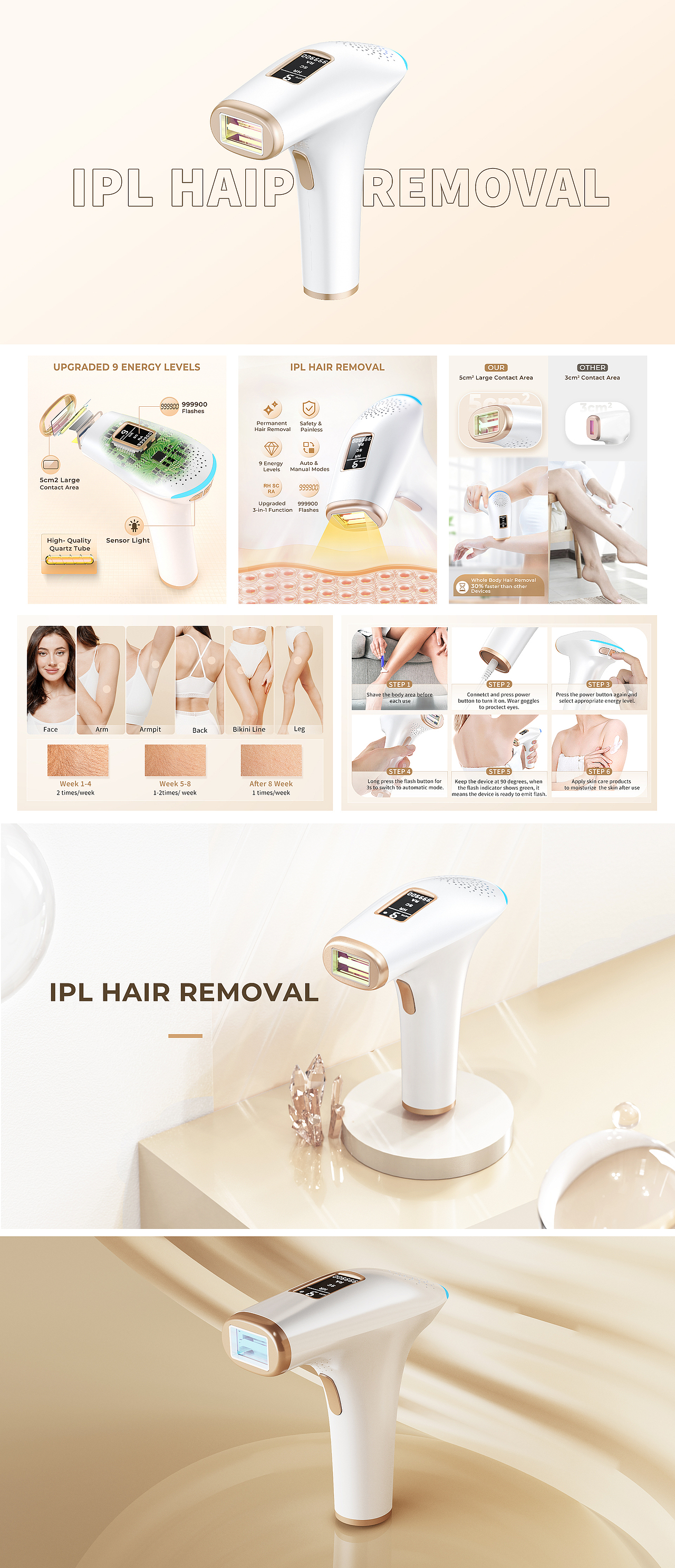 【脱毛仪渲染】三维渲染展示（图ZMzIxMTU4NjI4） - 产品 - 站酷设计师yuky_原创素材 - 站酷ZCOOL