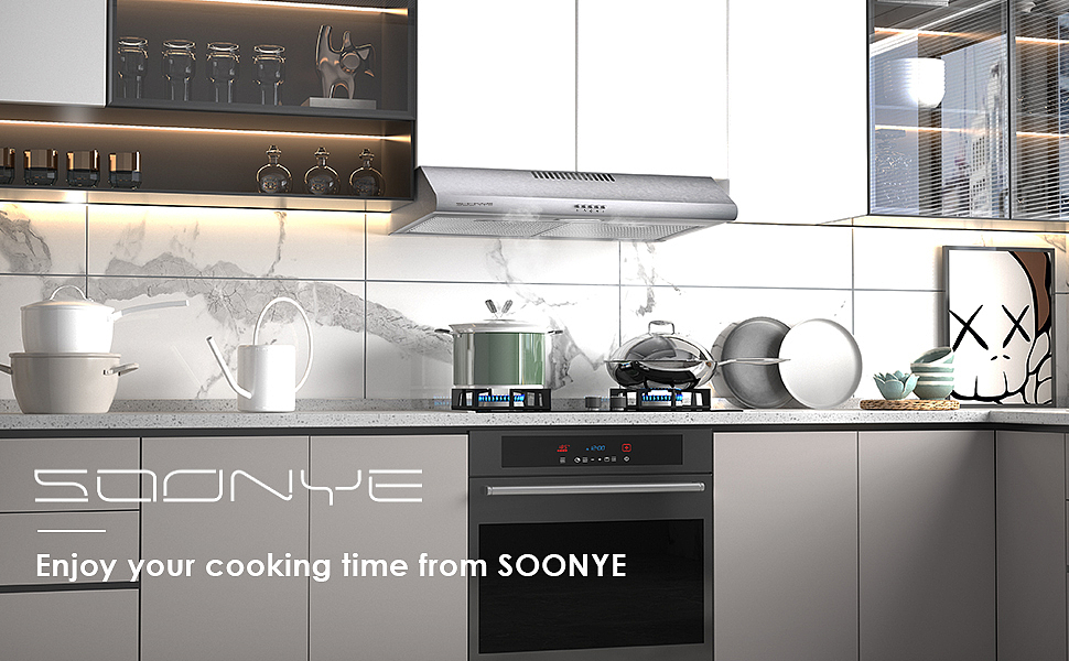 亚马逊跨境电商作品展示——烟机——场景渲染