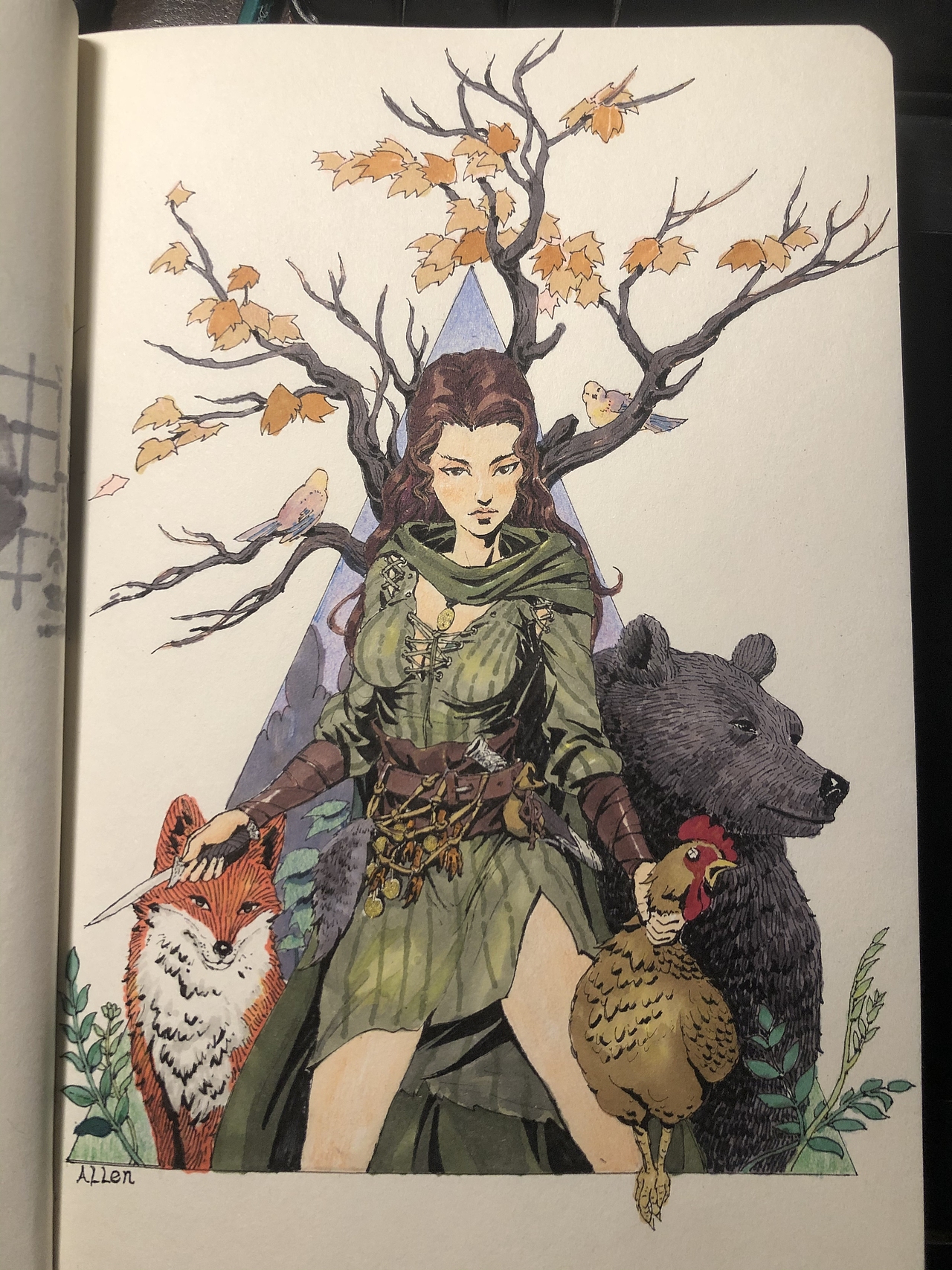 古法手绘《圣殿春秋》同人（图ZMzQwNjM4MjIw） - 创作习作 - 站酷设计师lylylyang原创素材 - 站酷ZCOOL