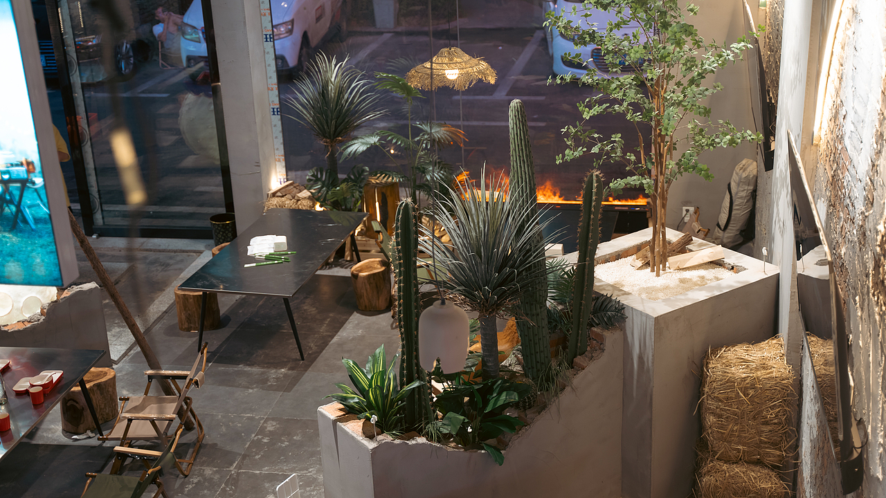 蟹不二海鲜烧烤（图ZMzIxMTI4MzUy） - 酒店餐饮设计 - 站酷设计师室内设计师小太阳原创素材 - 站酷ZCOOL