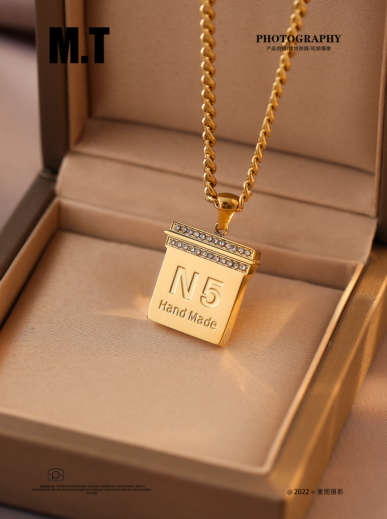 产品摄影 古里雅饰品耳饰项链戒指静物平铺拍摄