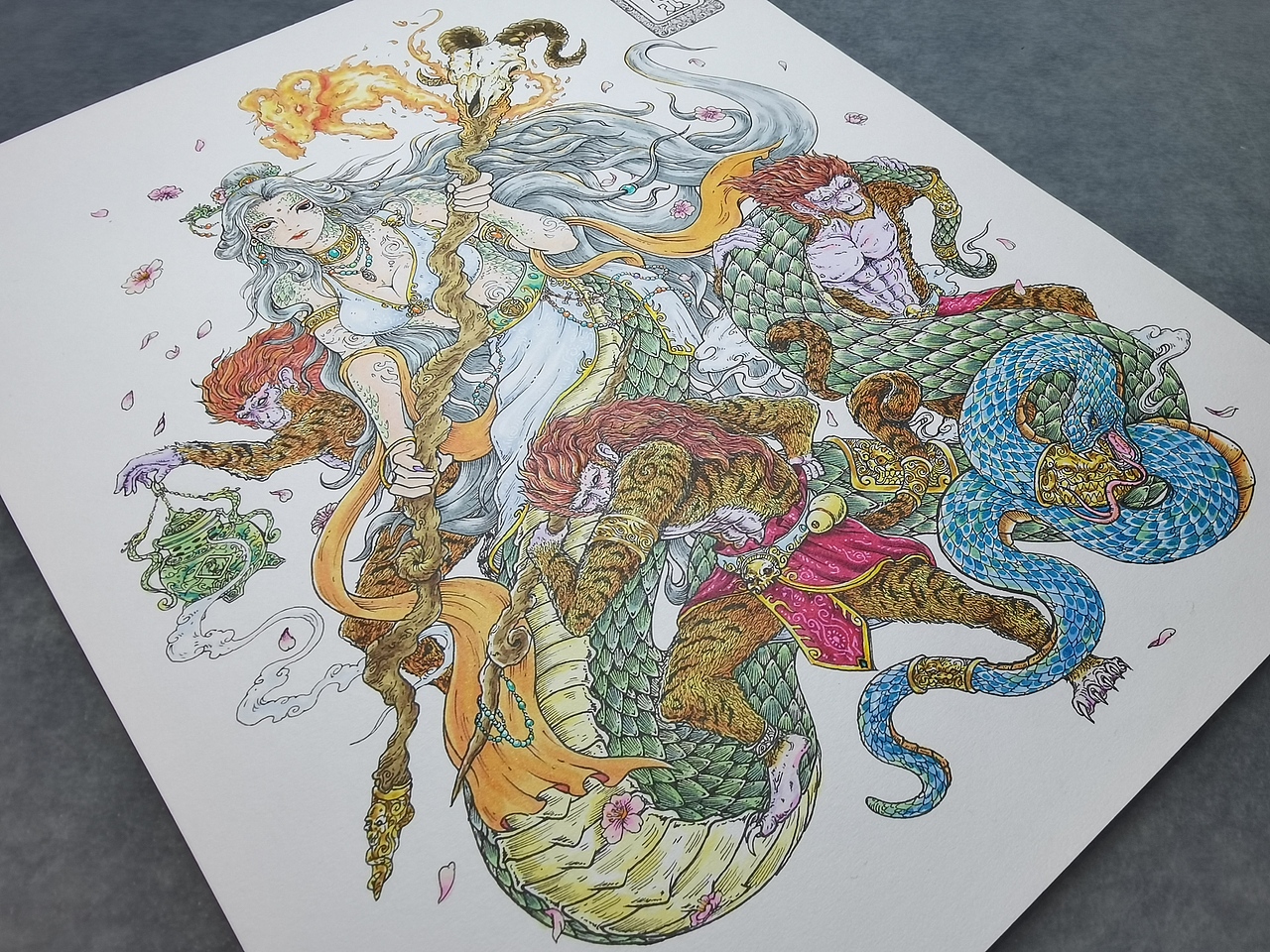 2024.04.14毣柞山海-北山经-边春山-山神