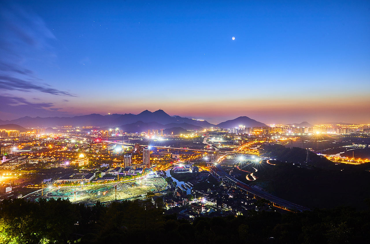 傍晚日落后的日转夜延时摄影（图ZMjk5OTkxMTQ0） - 栏目片头 - 站酷设计师禹之66原创素材 - 站酷ZCOOL