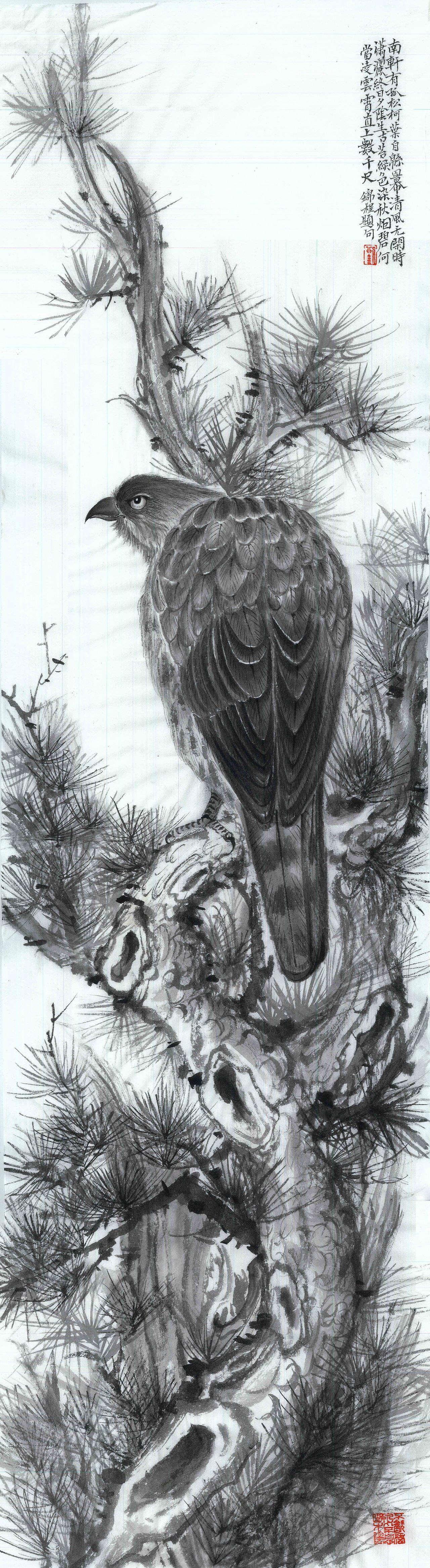 刘锦程如何平衡传统水墨技法与现代(图ZMzY4NjM2ODk2) - 绘画 - 站酷设计师九四无影无踪原创素材 - 站酷ZCOOL