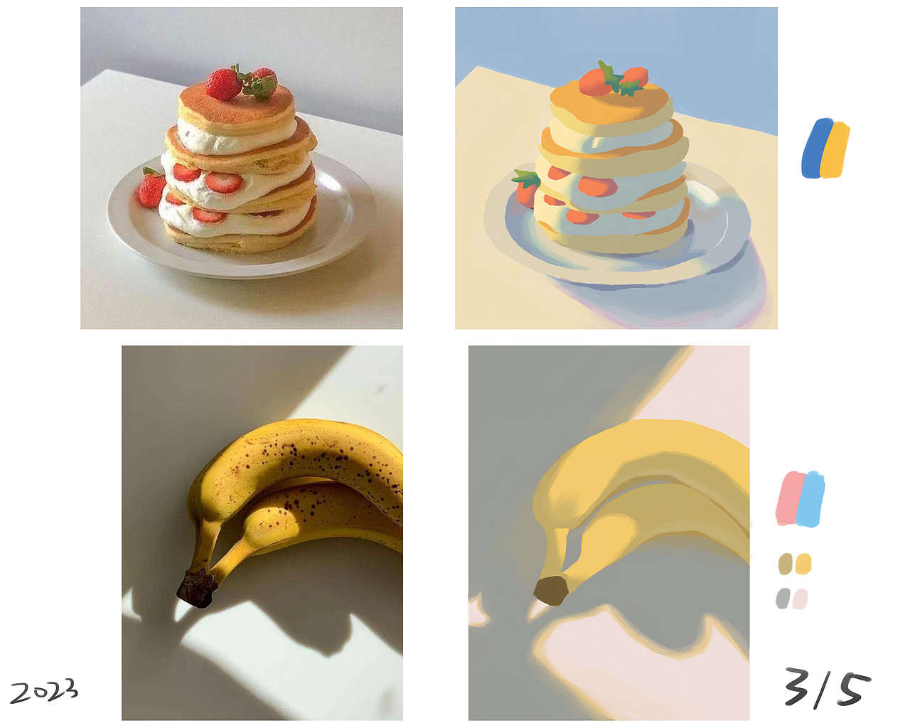 色彩派对30天day15（图ZMzMzMTExNTg0） - 创作习作 - 站酷设计师bulubabu原创素材 - 站酷ZCOOL