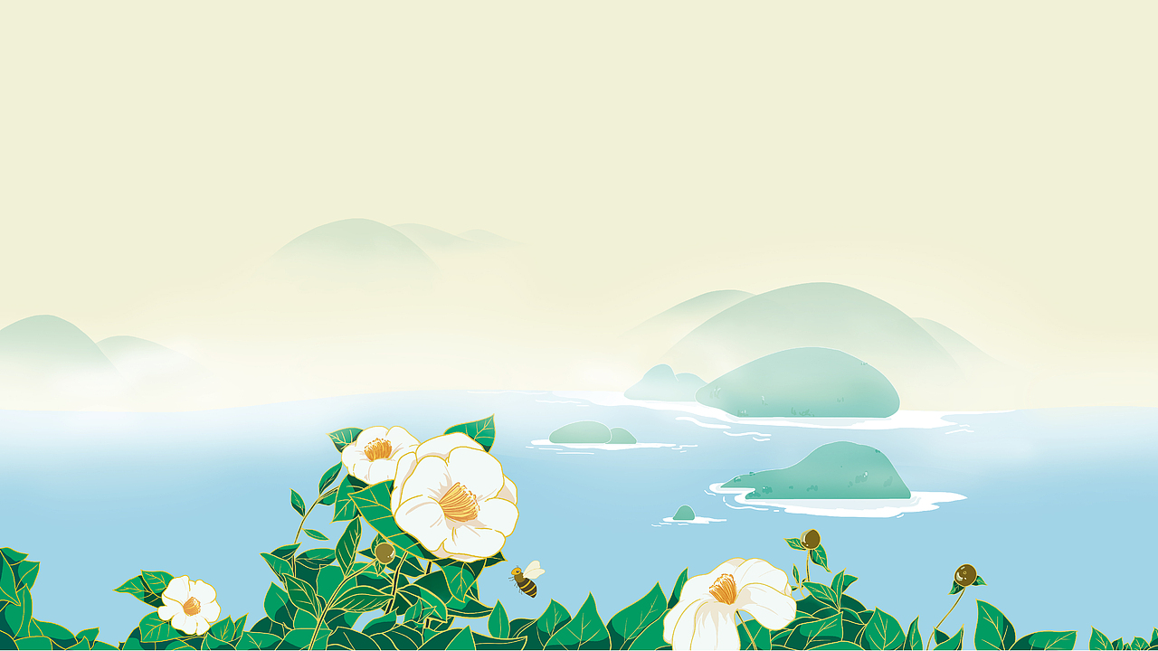 山茶油插画（图ZMzMxNjUzMTA0） - 商业插画 - 站酷设计师三三YM原创素材 - 站酷ZCOOL