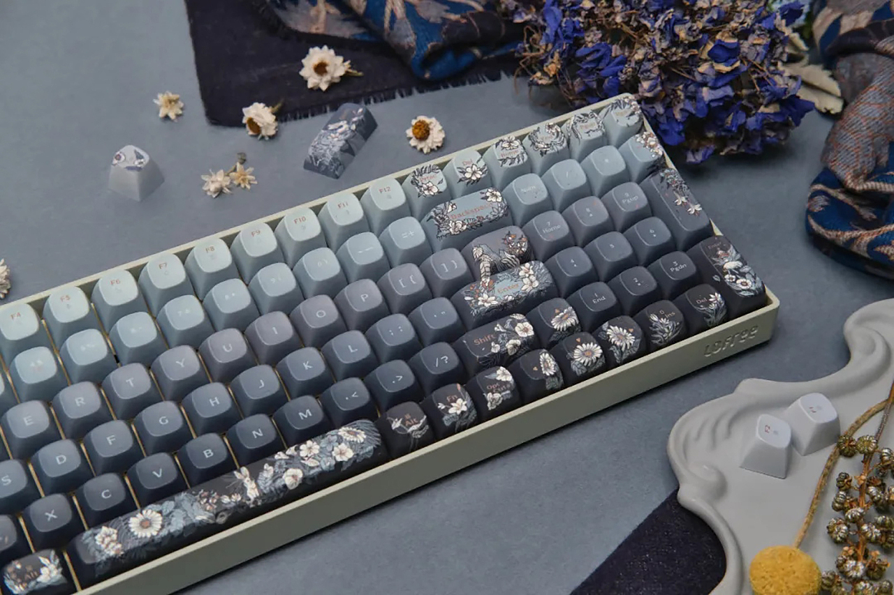 『花幔仙踪』主题键盘设计