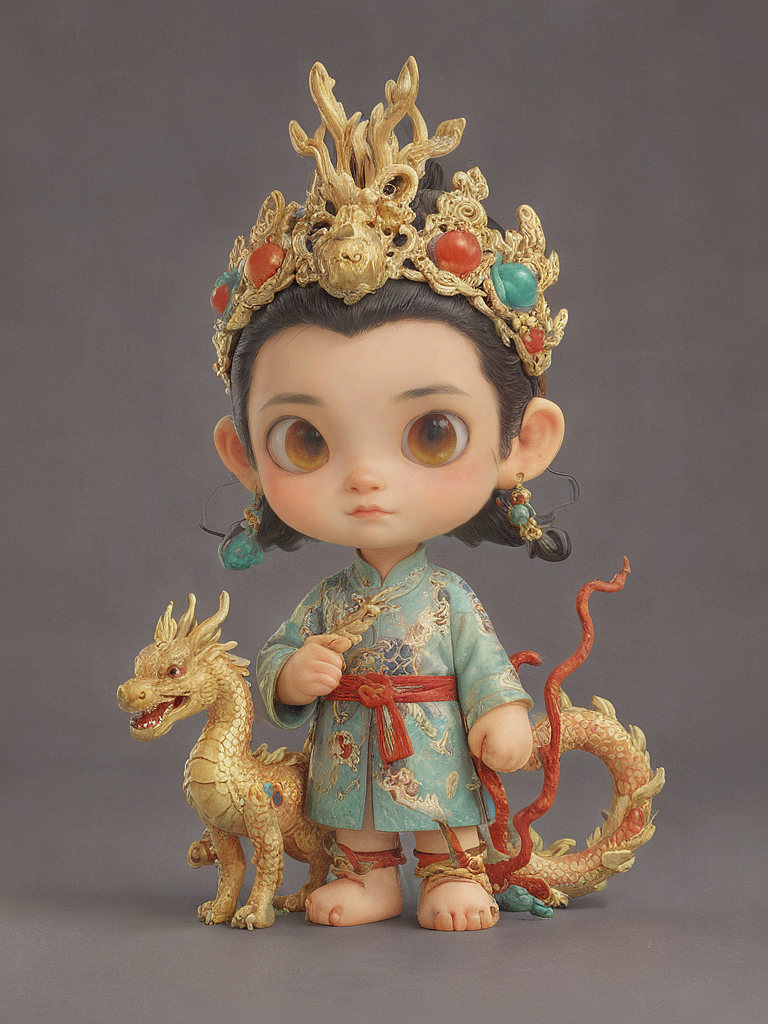 龙宝（图ZMzU5NTExMjQ4） - AI作品 - 站酷设计师大螃蟹没有蟹黄原创素材 - 站酷ZCOOL