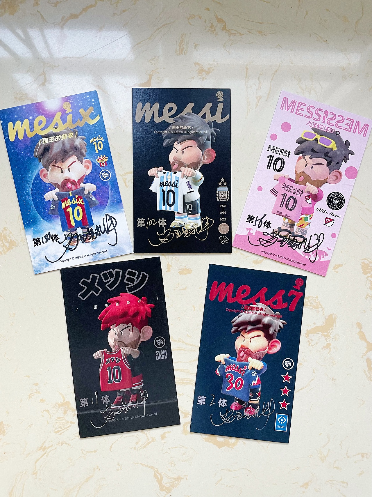 “国王的新衣”梅西潮玩手办1-5款展示(图ZMzU3NjQ4OTgw) - 手办/模玩 - 站酷设计师尚亚努扎伊原创素材 - 站酷ZCOOL
