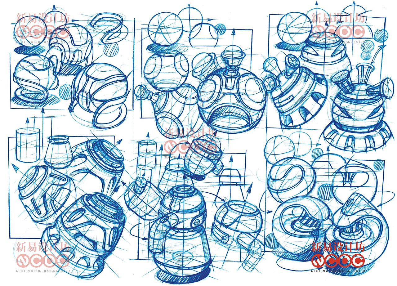 工业设计手绘线稿