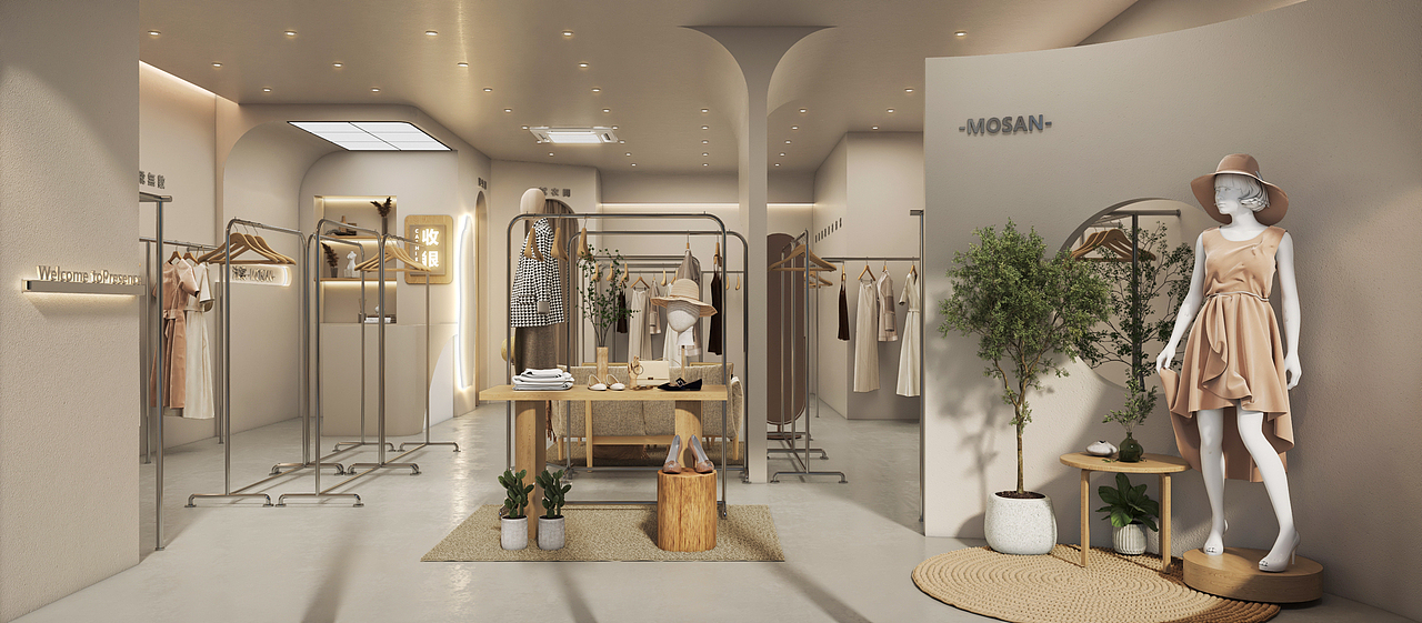服装店效果图